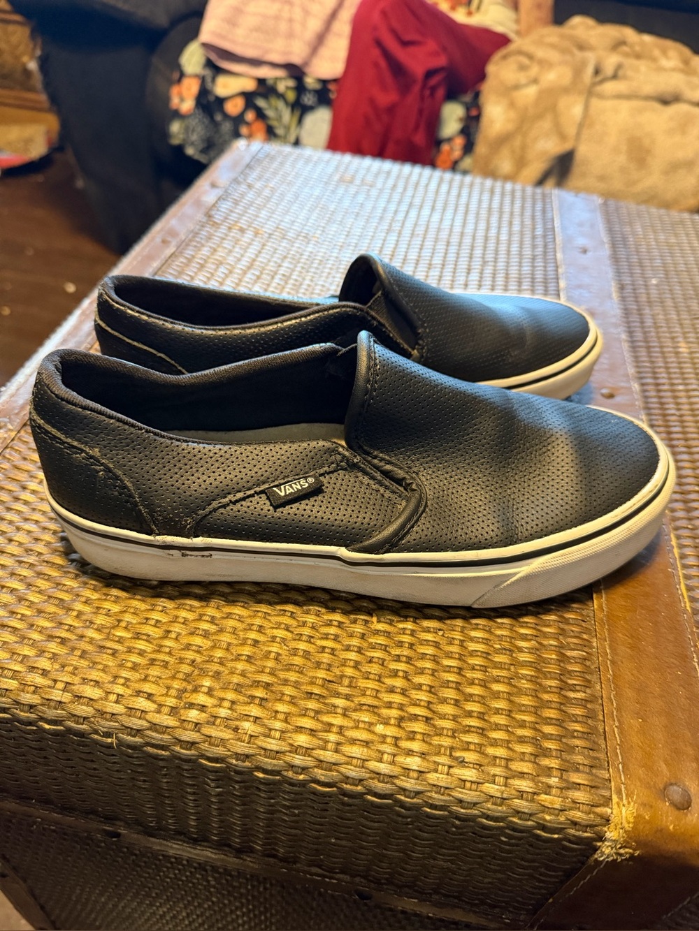 Leather Vans Women’s Size 8